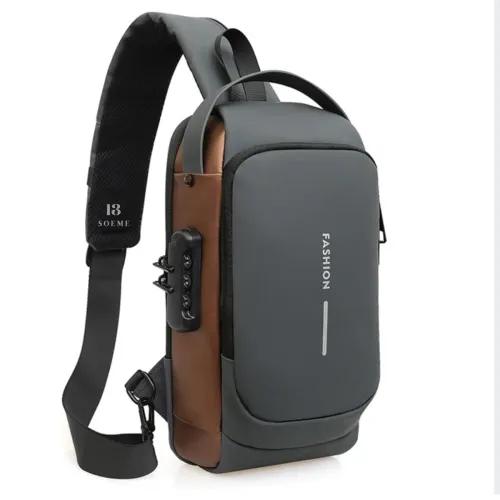 Image of 13 SOEME Anti Theft Waterproof Unisex Sling Bag