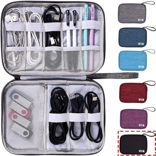Image of 13 SOEME Electronics Accessories Organizer Pouch Bag