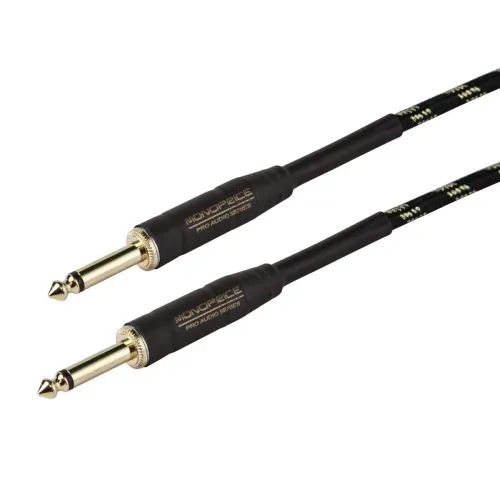 Image of 15ft Cloth Series 1/4 inch TS male instrument cable 20AWG