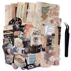 200pcs Aesthetic Stickers for Journaling