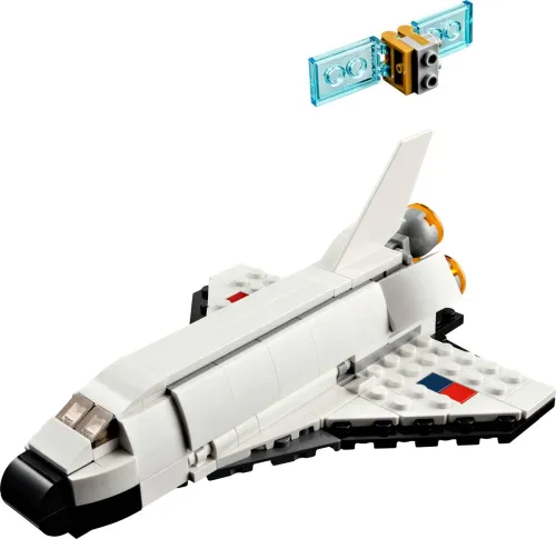 Image of LEGO Creator 3-in-1 Space Shuttle Model Building Kit