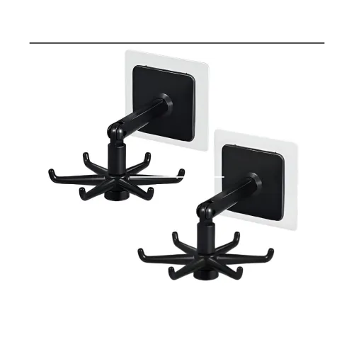 Image of 360° Rotating Wall Hook Hanger for Kitchen