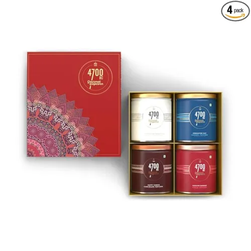 Image of 4700BC Gourmet Popcorn, Premium Gift Set, 460g