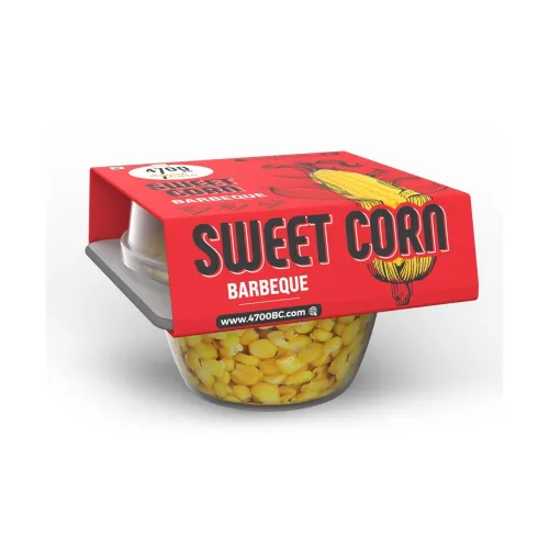 Image of 4700BC Sweet Corn, Barbeque, Ready to Eat, 82g (Pack of 4), Red