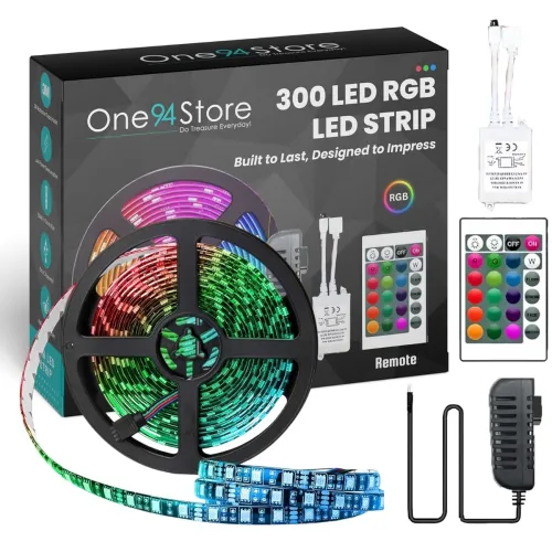 Image of One94Store 5 Meter LED Strip Lights 300 Led RGB Strip Light