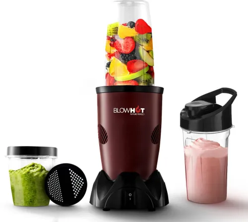 Image of BLOWHOT Nutrimix Pro Blender High Torque Powerful Motor 22000 RPM with SS Blades 500 W Juicer Mixer Grinder (Nutri MixPr
