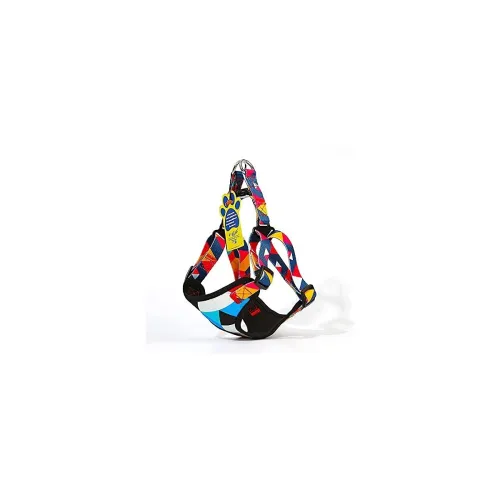 Image of A+a Pets' Rainbow Vest Style Step-in Harness (Medium).