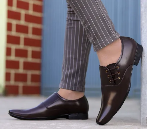 Image of aadi Synthetic Leather Men's Shoes