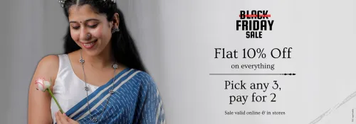Image of aadyaa Black Friday Sale: Flat 10% Off on Everything