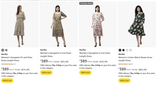 Image of Aarika Women's Clothing at 90% Off
