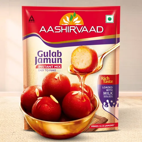 Image of AASHIRVAAD Instant Mix Gulab Jamun