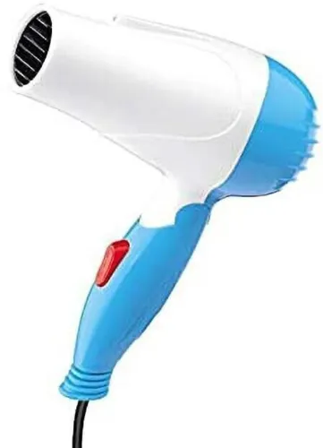 Image of abhi Hair Dryer with 2 Hair Dryer (1000 W, White, Blue)
