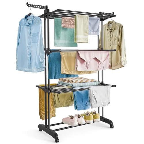 Image of ABOUT SPACE 3 Layer Clothes Drying Stand