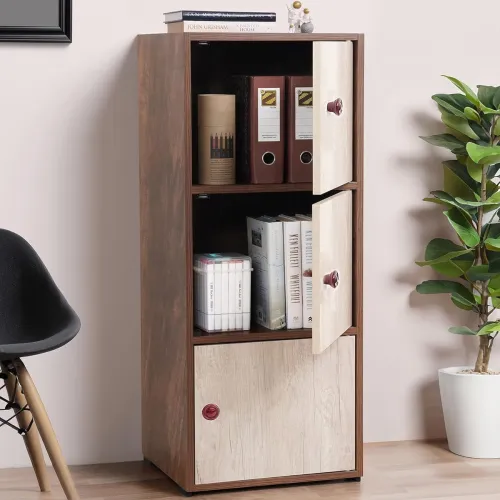 Image of ABOUT SPACE Wooden Cabinet - 3 Tier