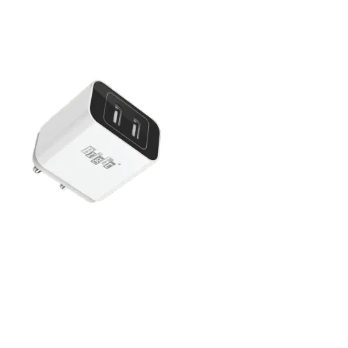 Image of Abriitch by Bright, High Speed Charging Adapter 017 Ch-16 with Micro Cable, White