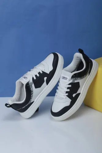 Image of Abros HILTON Sneakers For Men (White , 8)
