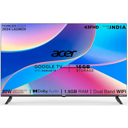 Image of acer 109 cm (43 inches) I Pro Series Full HD Smart LED Google TV