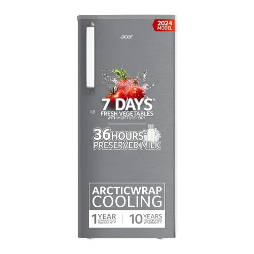Image of Acer (B0CV15777S) 190L 2 Star Refrigerator