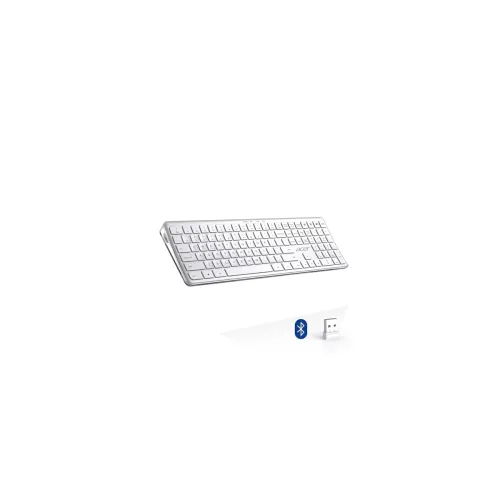 Image of Acer Clearview Curved Transparent Wireless Rechargeable Keyboard