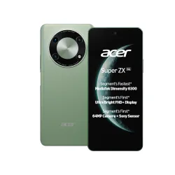 Acer Super ZX 5G (Cosmic Green, 6GB RAM, 128GB Storage)