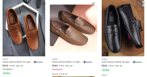 Image of Action Men’s Casual Shoes starting at ₹543
