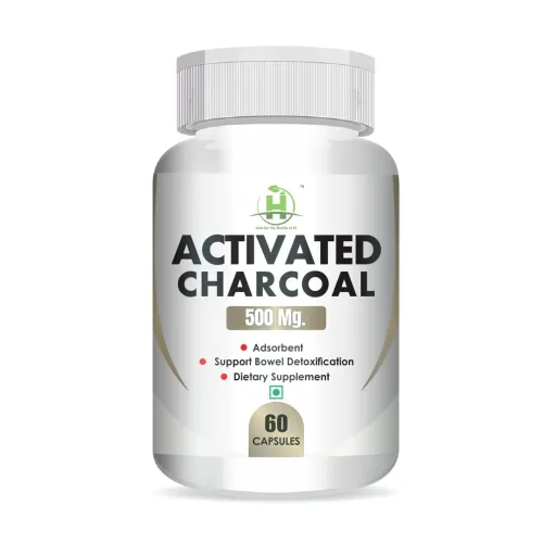 Image of Activated Charcoal Capsules (500mg, 60 capsules)