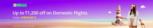 Image of Adani One Bank Offers: Get 12% off up to ₹1,200 on booking Domestic Flight tickets
