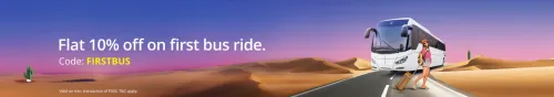 Image of Adani One Bus Booking Offers: Flat 10% Off on your First Bus ride