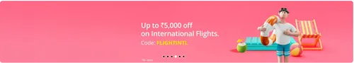 Image of ADANIONE International Flight Offer : Upto ₹5000 Off