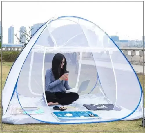 Image of Adbra HDPE Washable Mosquito Net for Adults