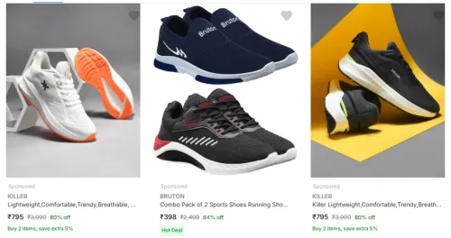 Image of Adidas Men’s Sports Shoes @ Up to 84% Discount