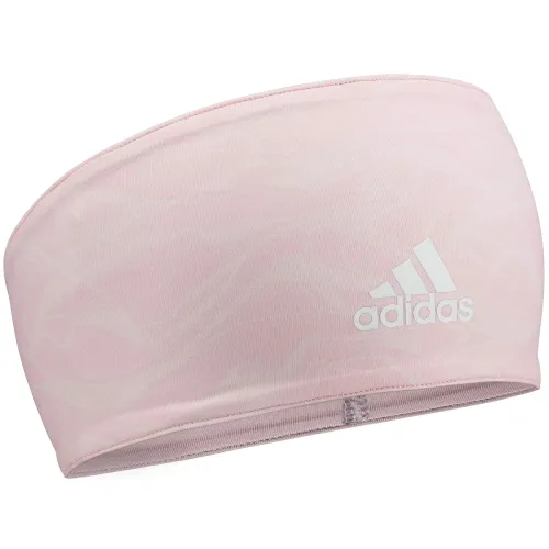 Image of adidas Polyester Head Band- Clear Orange Graphic