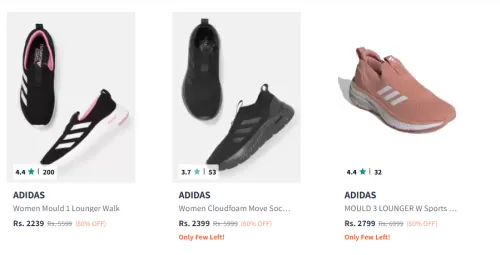 Image of ADIDAS Women Fashion Shoes Minimum 60% Discount