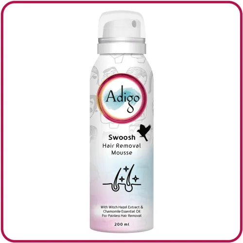 Image of adigo Swoosh Hair Removal Mousse Spray