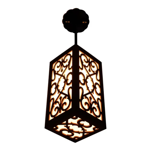 Image of Aditya HANDICRAFTS wooden pendant lamp