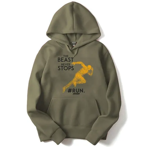 Image of ADRO Men's Fleece Hooded Hoodie