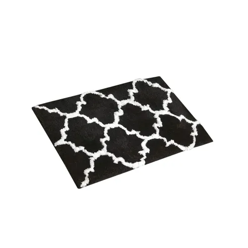 Image of AEROHAVEN Glorious Black Anti-Slip Bathmat – 40x60 cm