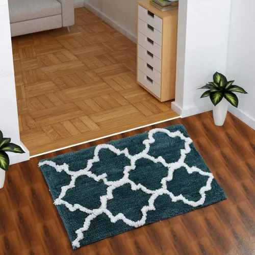 Image of AEROHAVEN Glorious Teal Anti-Slip Bathmat – 40x60 cm