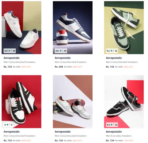 Image of Aeropostale Brand Casual Shoes @ Up to 80% Discount