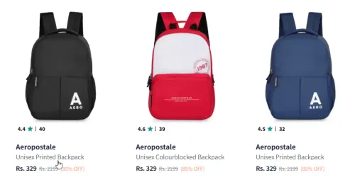 Image of Aeropostale Safari Bag Minimum 80% Discount