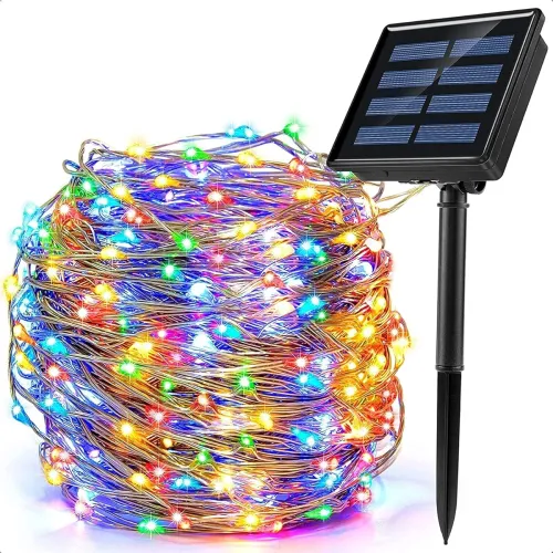 Image of AERYS Solar Fairy Color String Light 200 LEDs