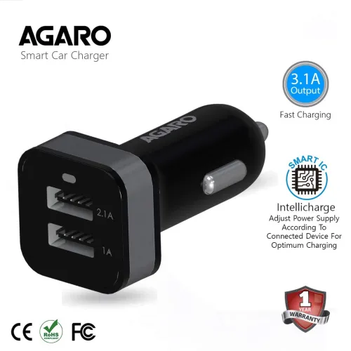 Image of AGARO Blaze Dual Port Smart Car