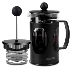 AGARO Elite French Press Coffee and Tea Maker, 600ml.
