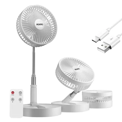 Image of AGARO Grand Foldable Stand Fan with Remote Control