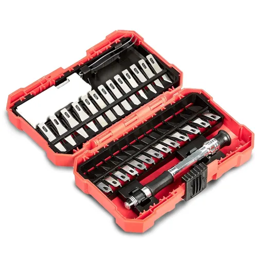 Image of AGARO HK2129 Hobby Knife Set, 29 pcs Set, Silver