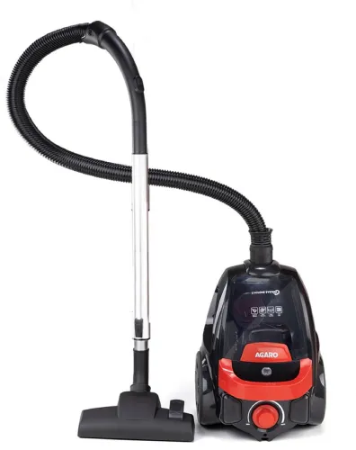 Image of AGARO Icon Bagless Dry Vacuum Cleaner (Black, Red)