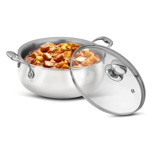 Image of AGARO Regency Triply Stainless Steel Saucepot