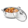 AGARO Regency Triply Stainless Steel Saucepot