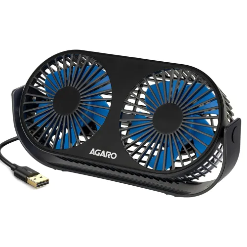 Image of AGARO Signify USB Desk Twin Fan,