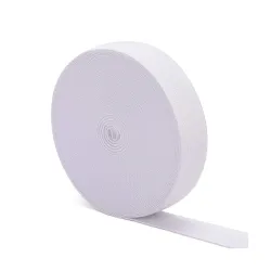 Airisoer Elastic Band – 1 Inch x 12 Yard, White Knit Spool